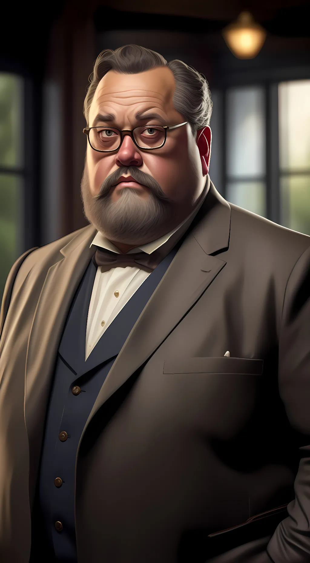 ai character: Prof. D. Stormson background