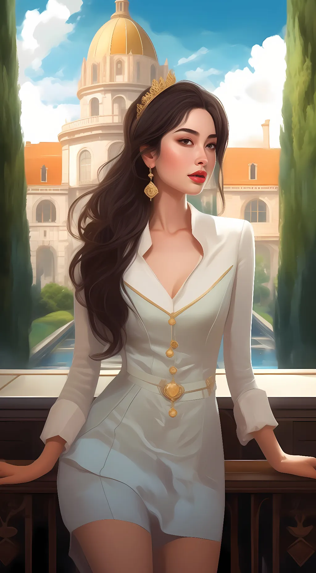 ai character: Wheein background