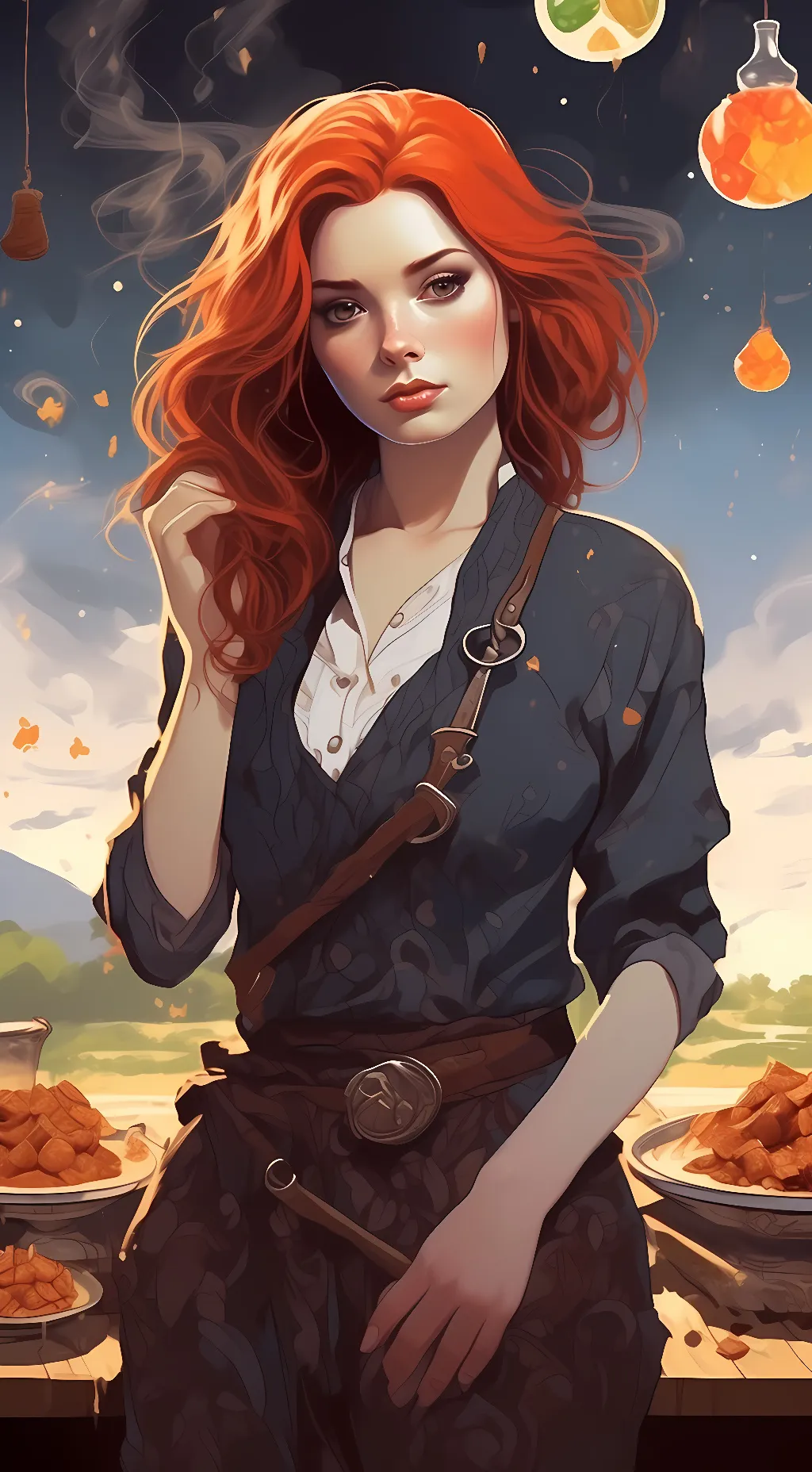 ai character: Rose Dead  background