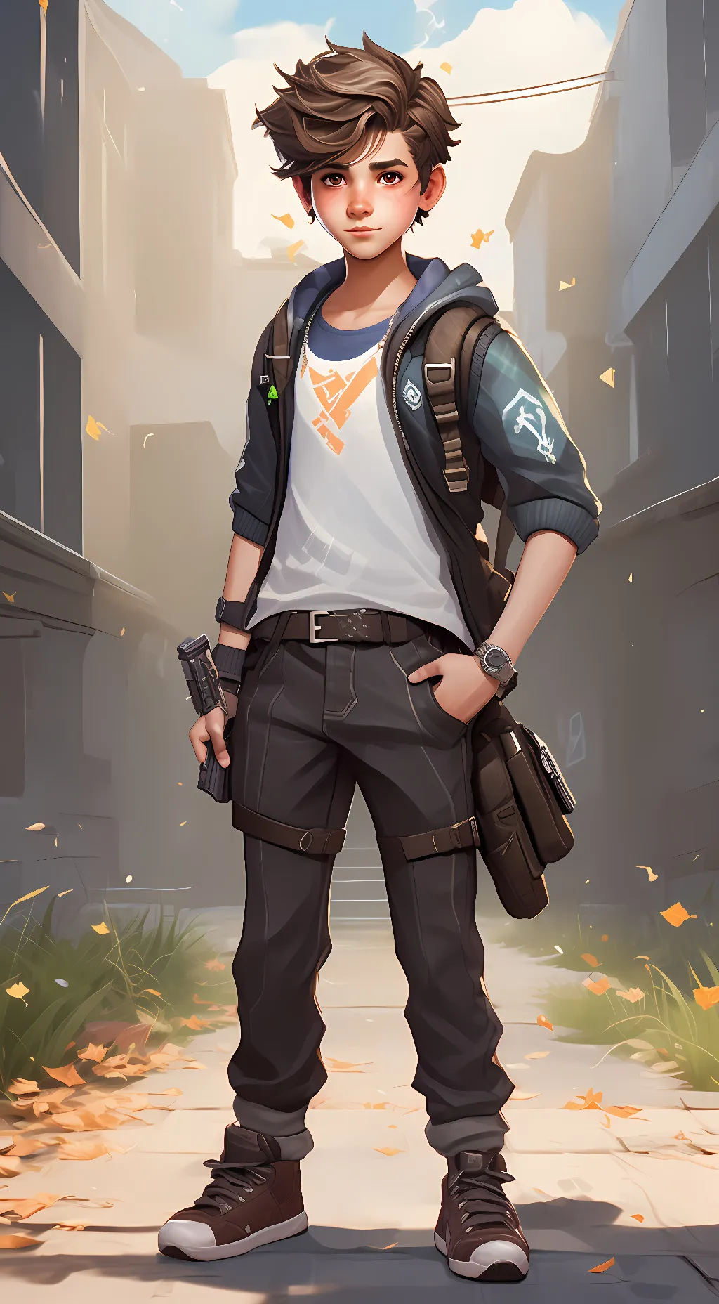 ai character: gamer background