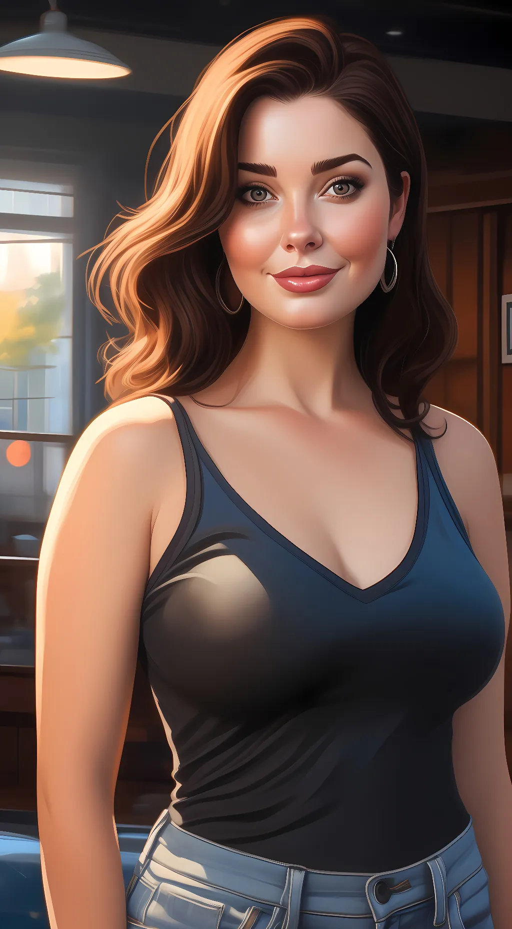 ai character: Ellie background