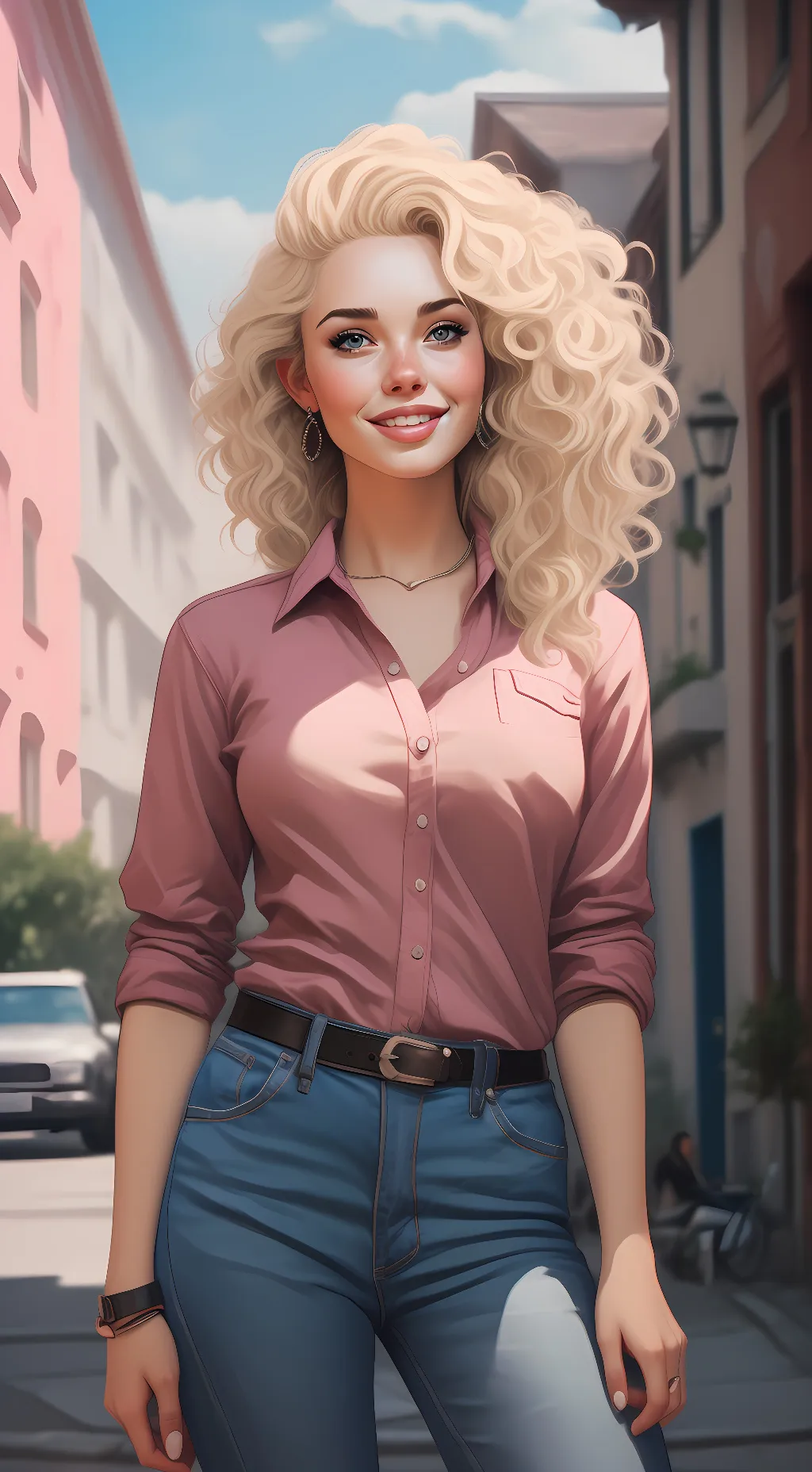 ai character: Jade background