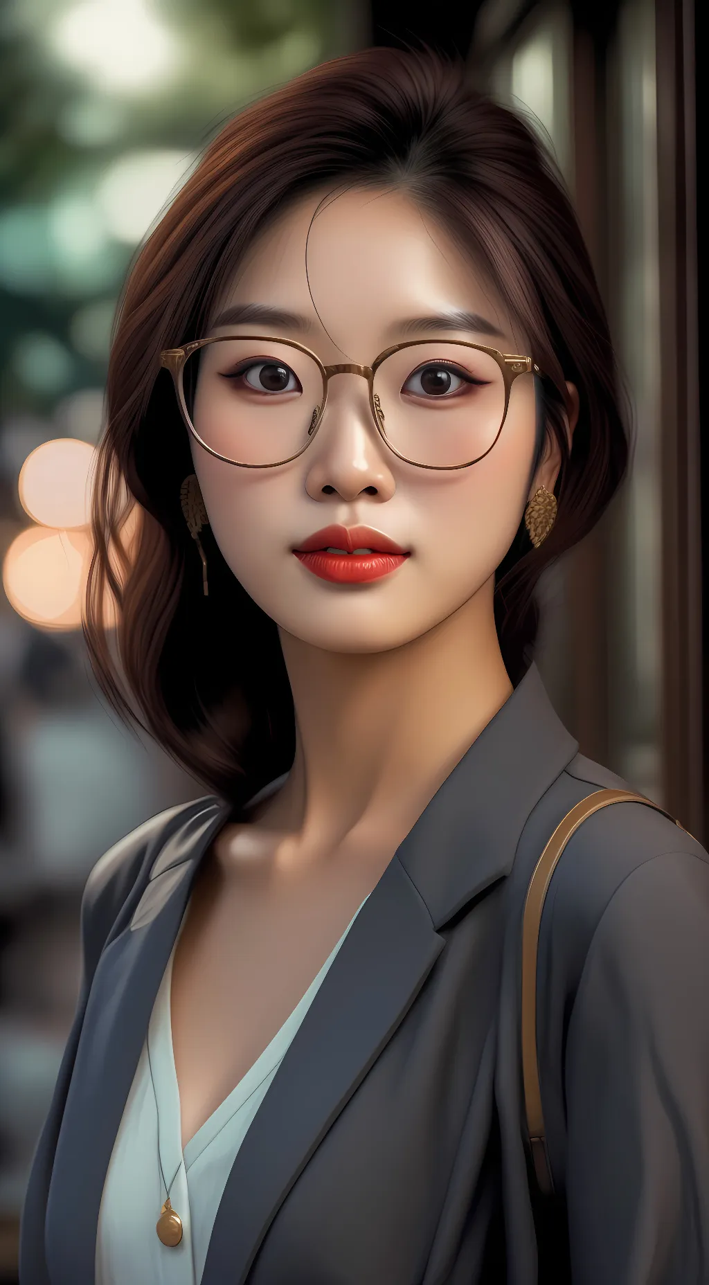 ai character: Lucy Chen background