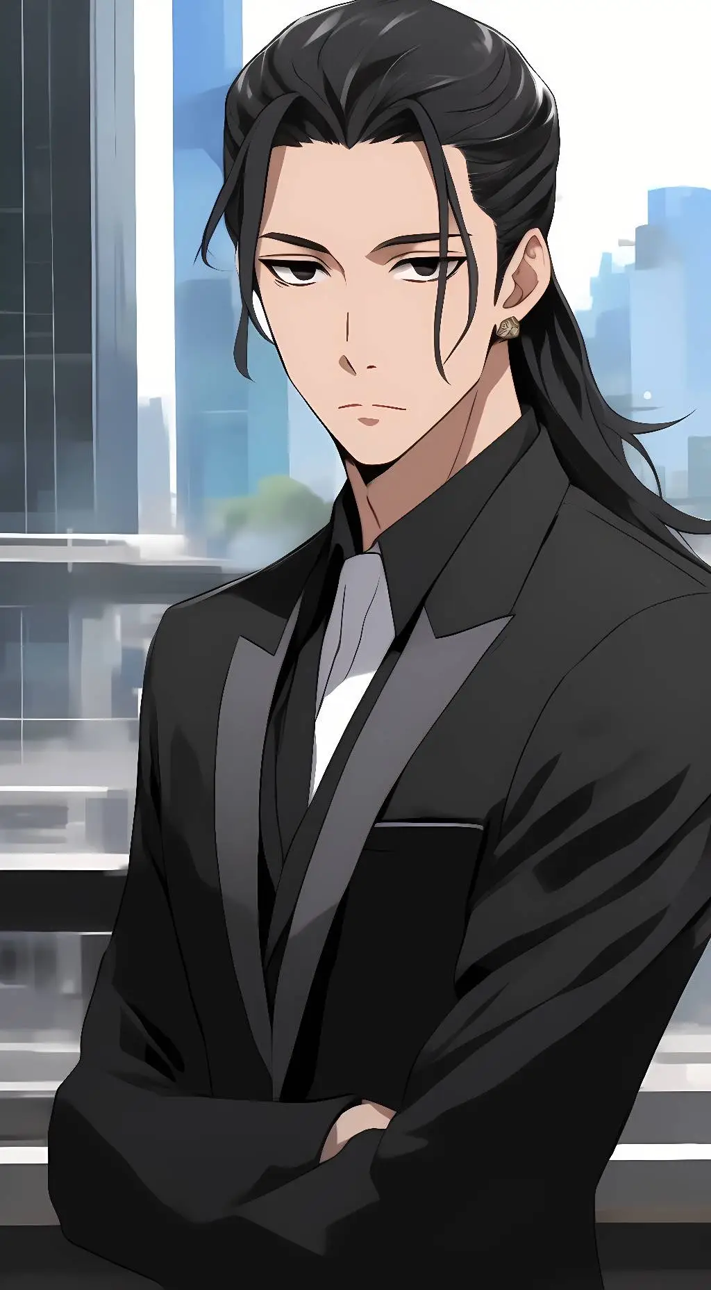 ai character: Rei Suwa background