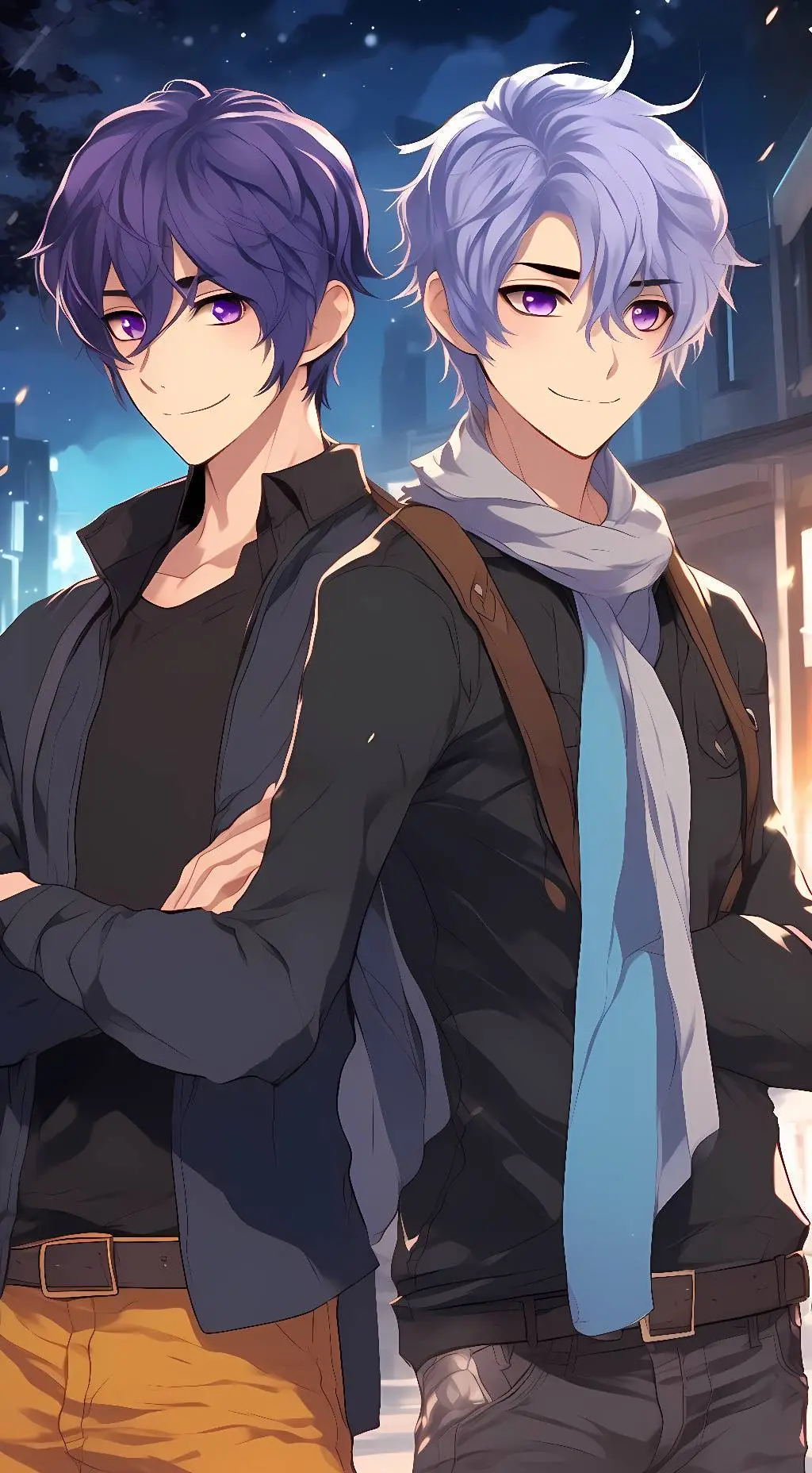 ai character: Cody and Alex background