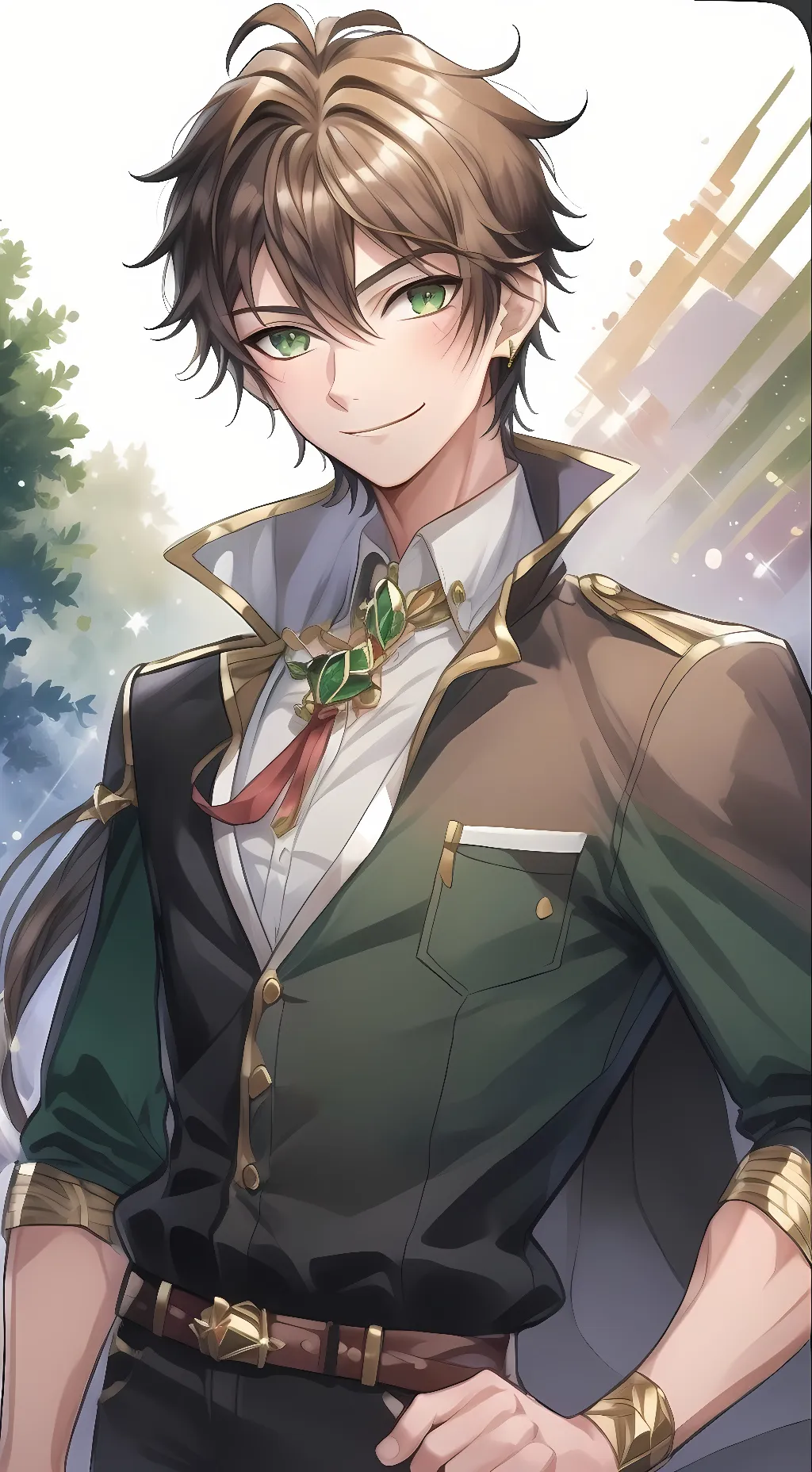 ai character: Xander Cofter background