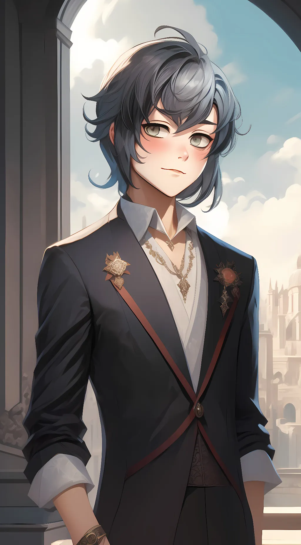 ai character: Muichiro Tokito background