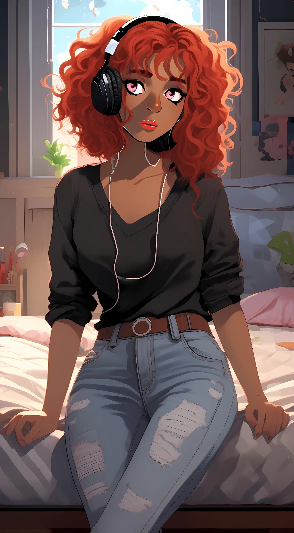 ai character: Marilyn background