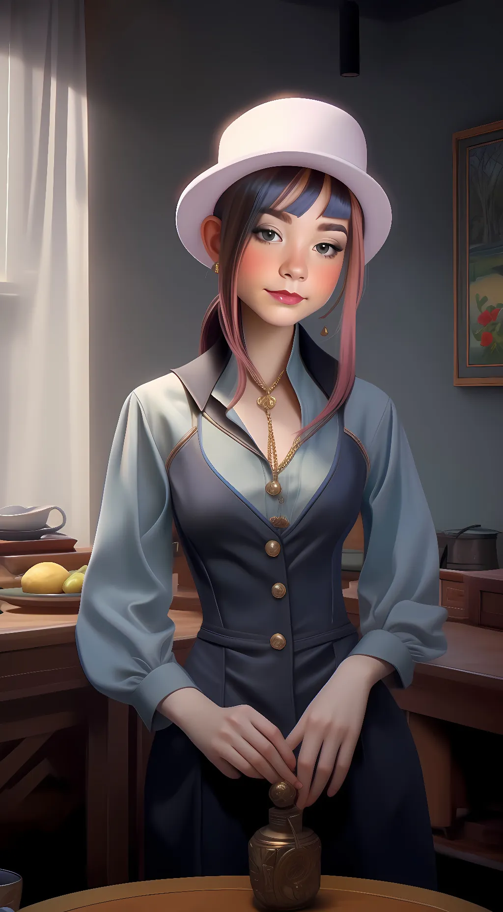 ai character: Bella background