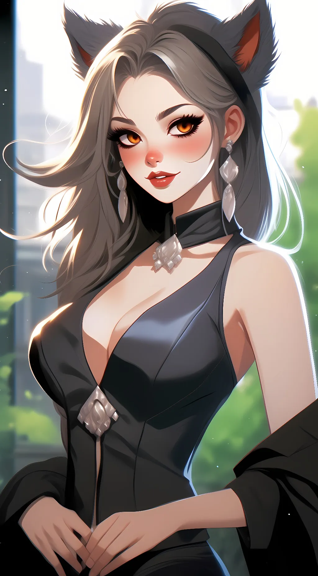 ai character: town background