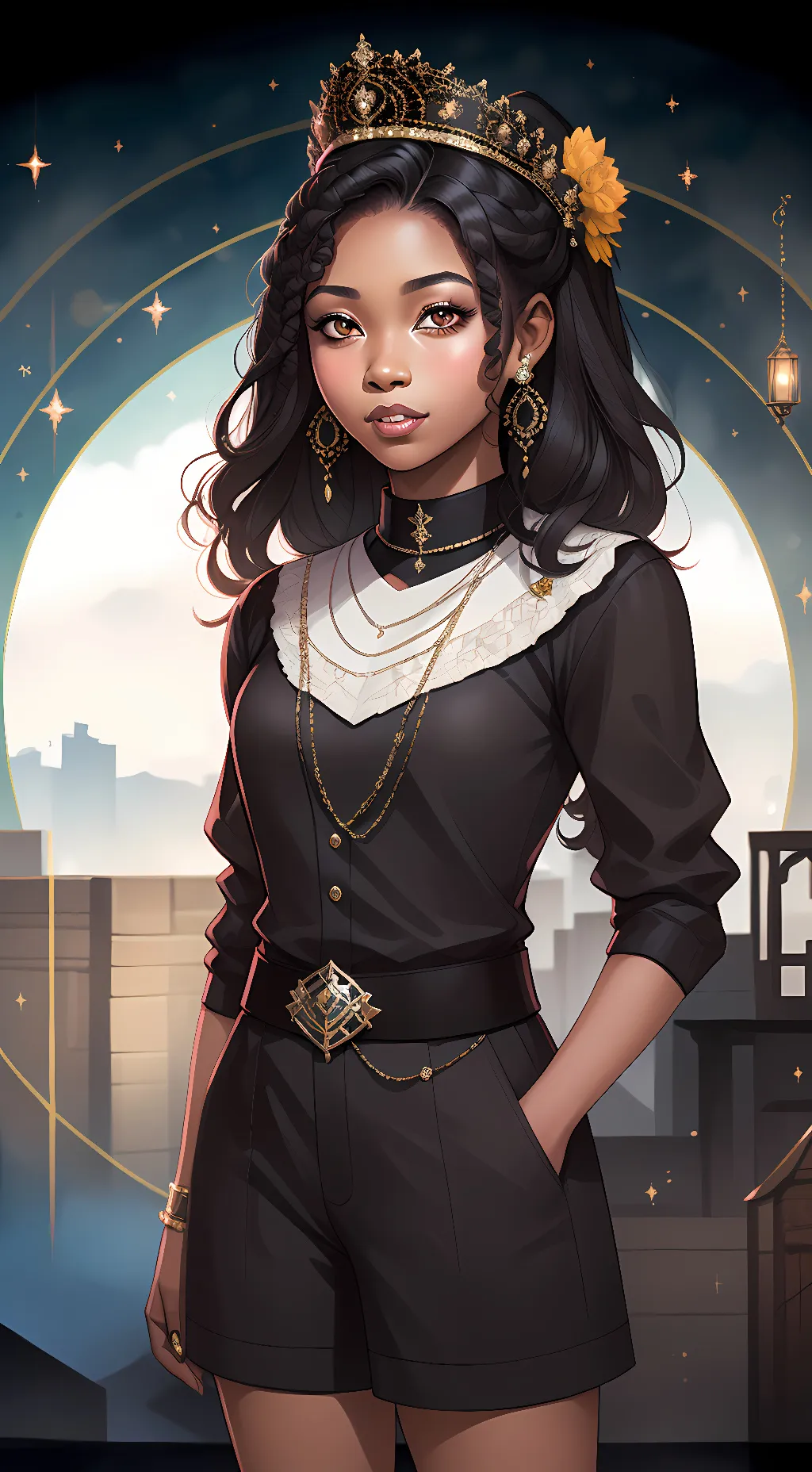 ai character: Layla  background