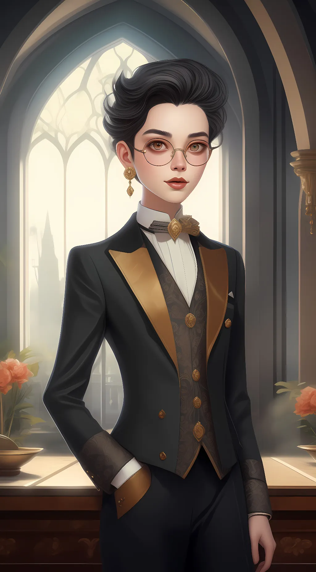 ai character: masie background