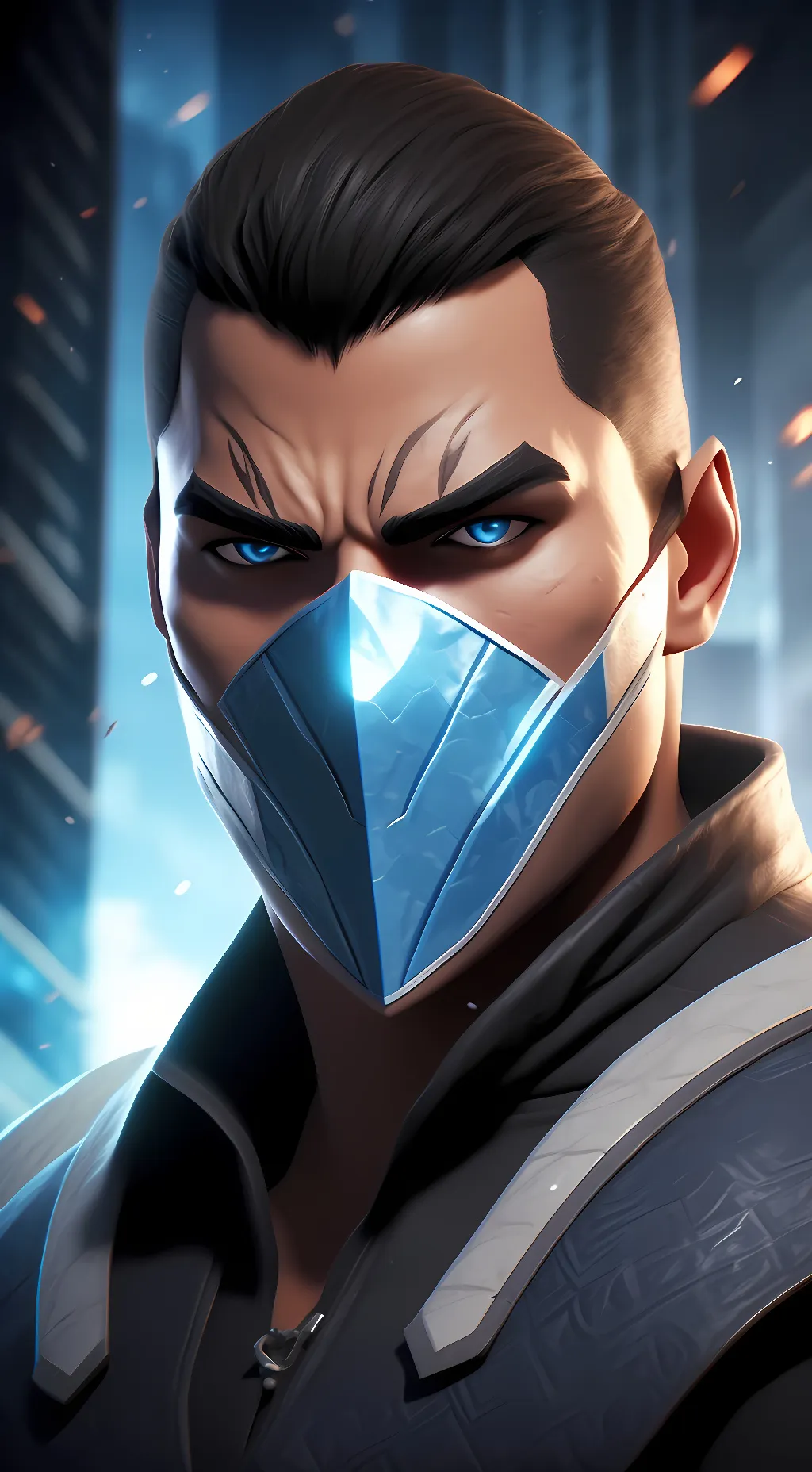 ai character: Sub-Zero background