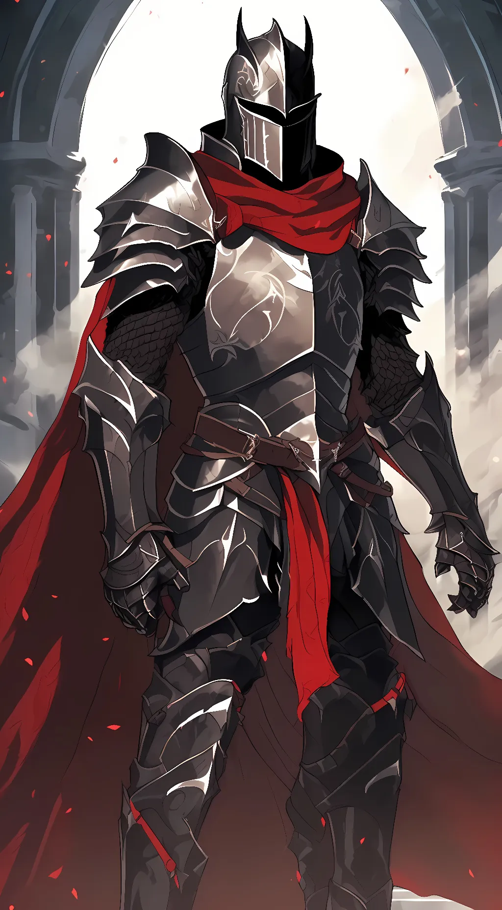 ai character: Vector background