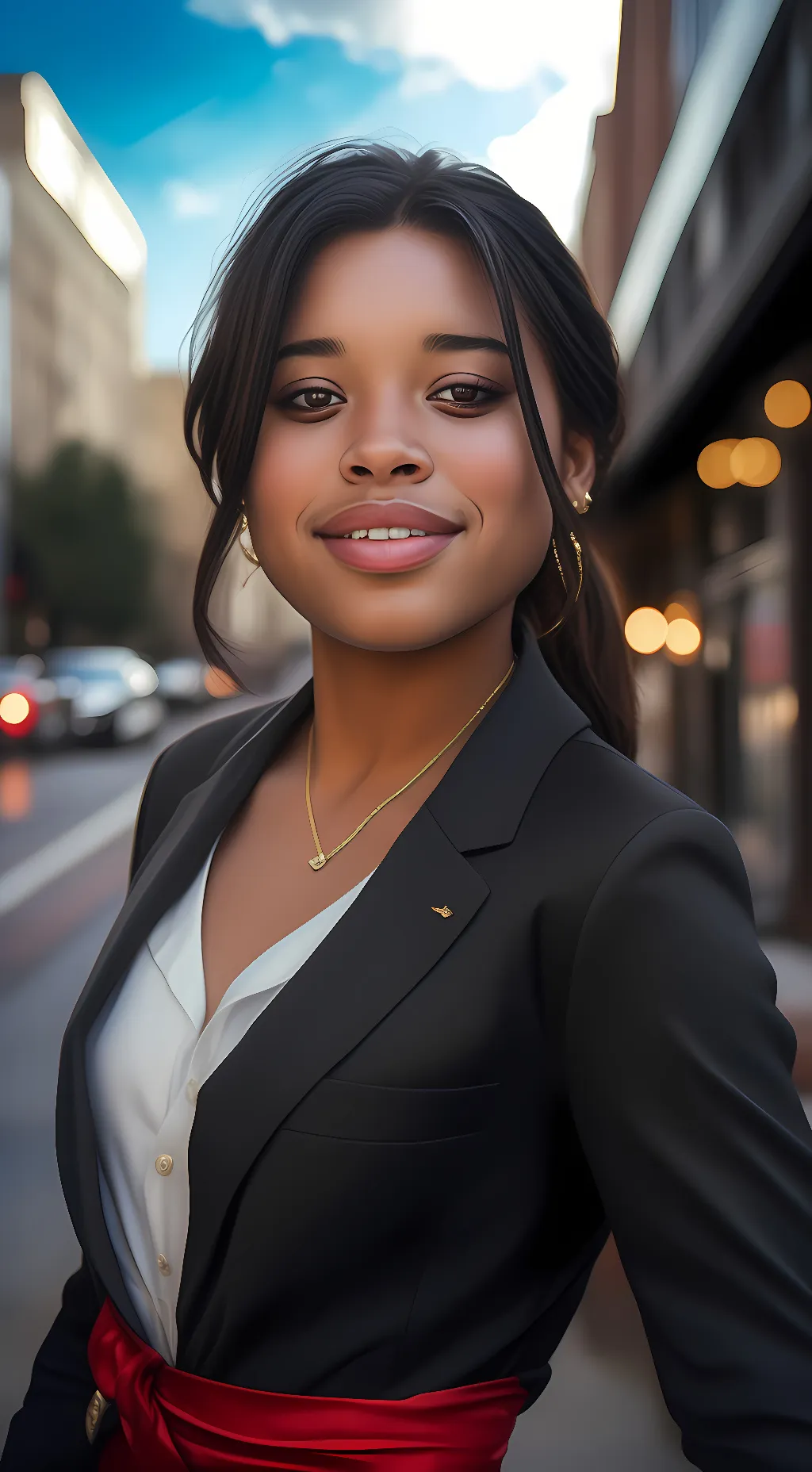 ai character: Madison  background