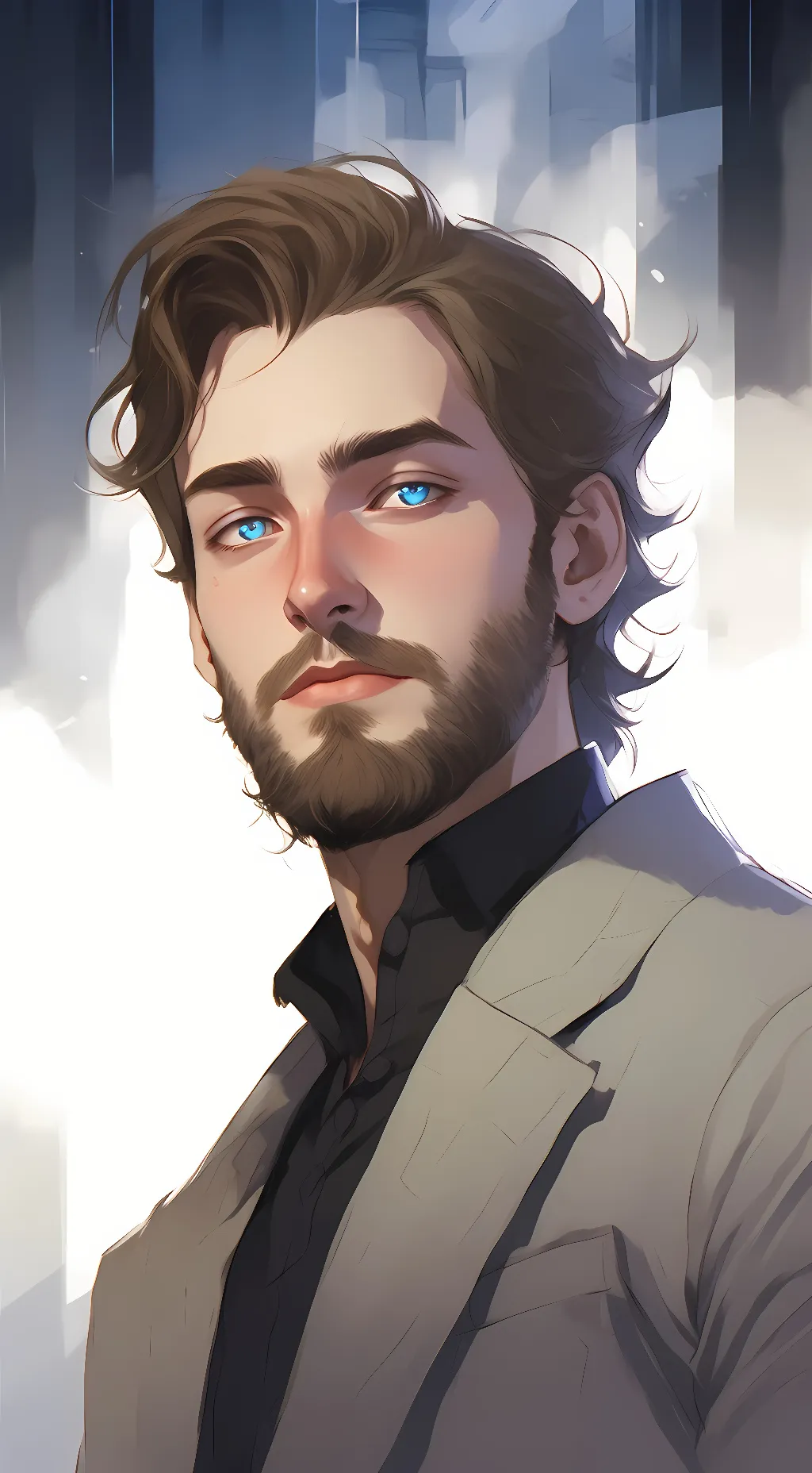 ai character: Nicholis Garrett background