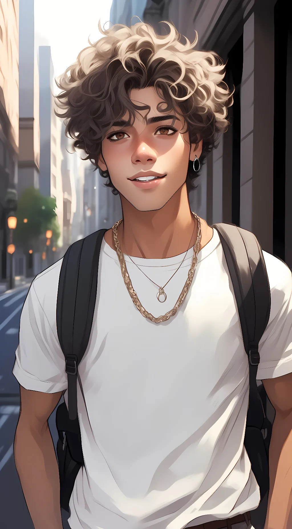 ai character: Lucas background