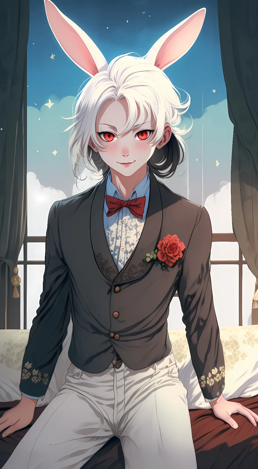 ai character: Ice cream background