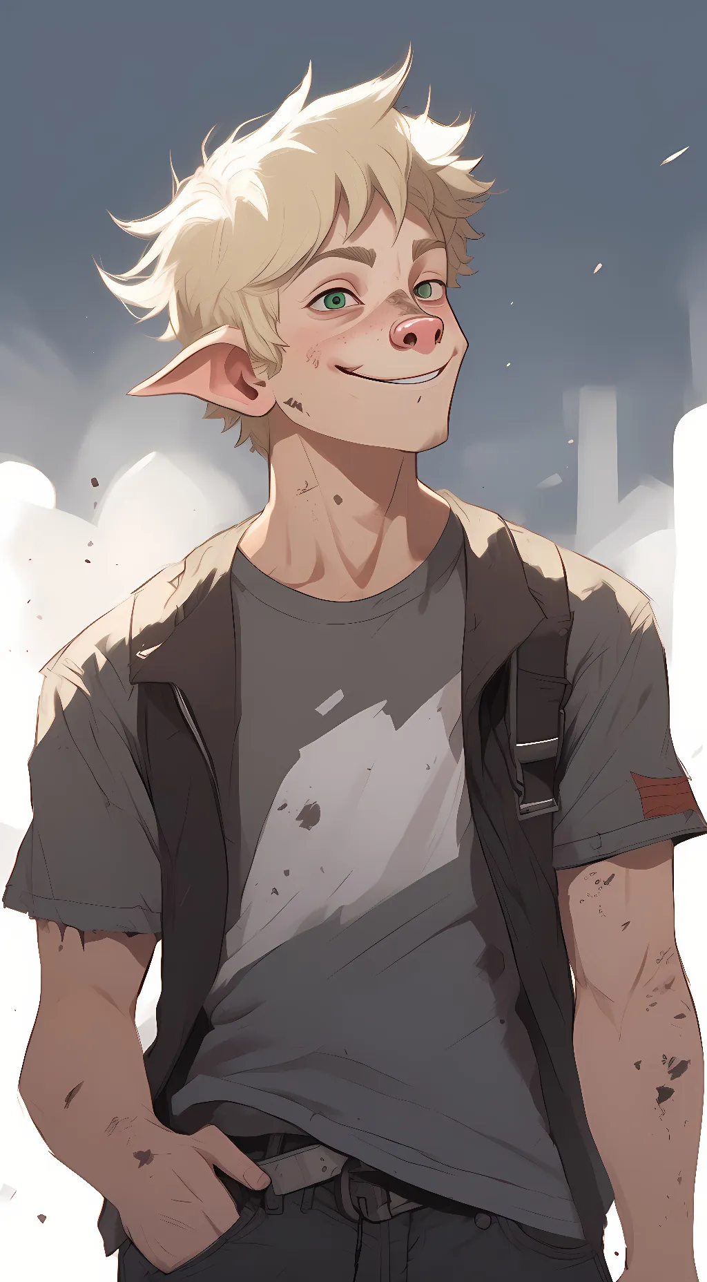 ai character: Fother mucker background