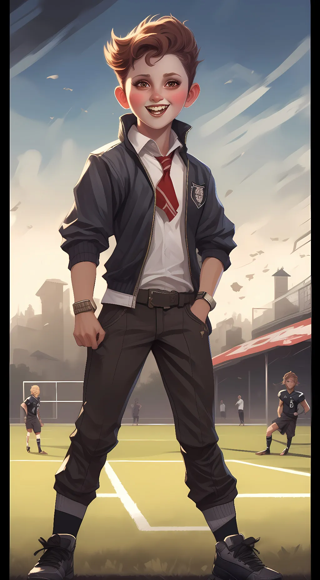 ai character: henri denhe background