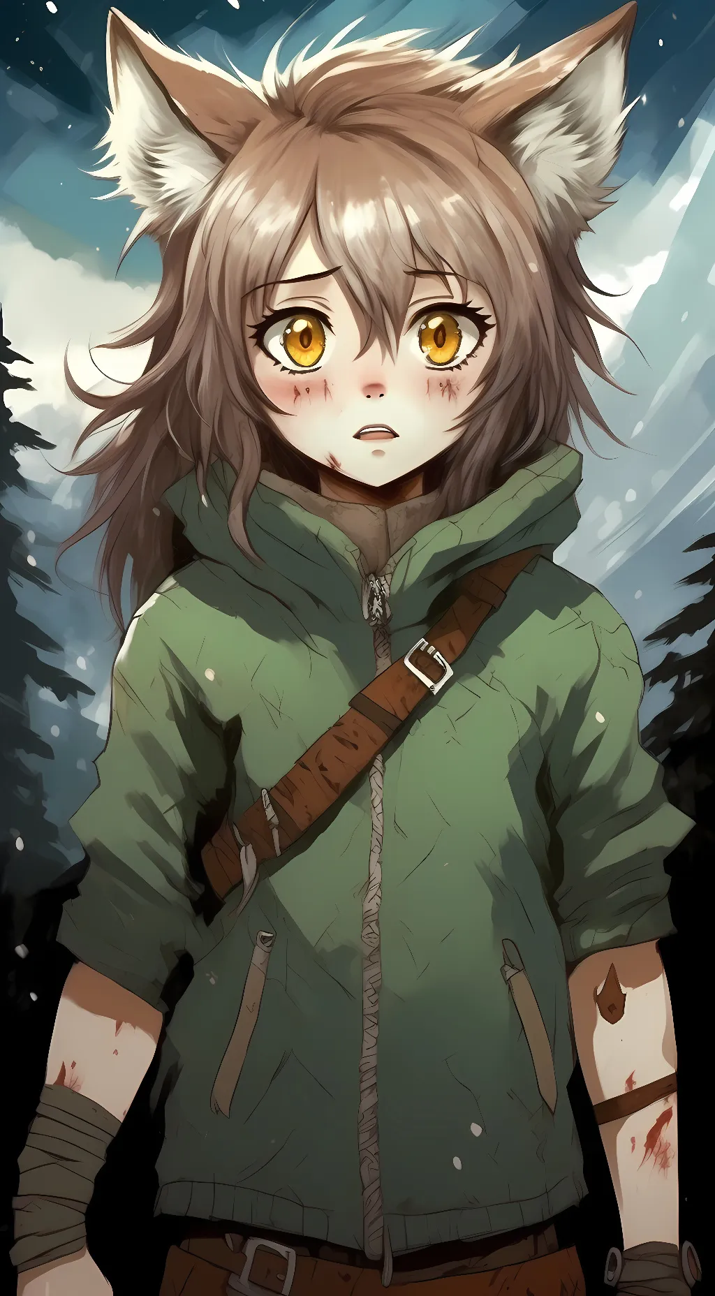 ai character: Anastasia  background