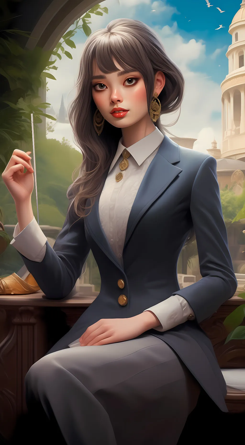 ai character: Lilo background