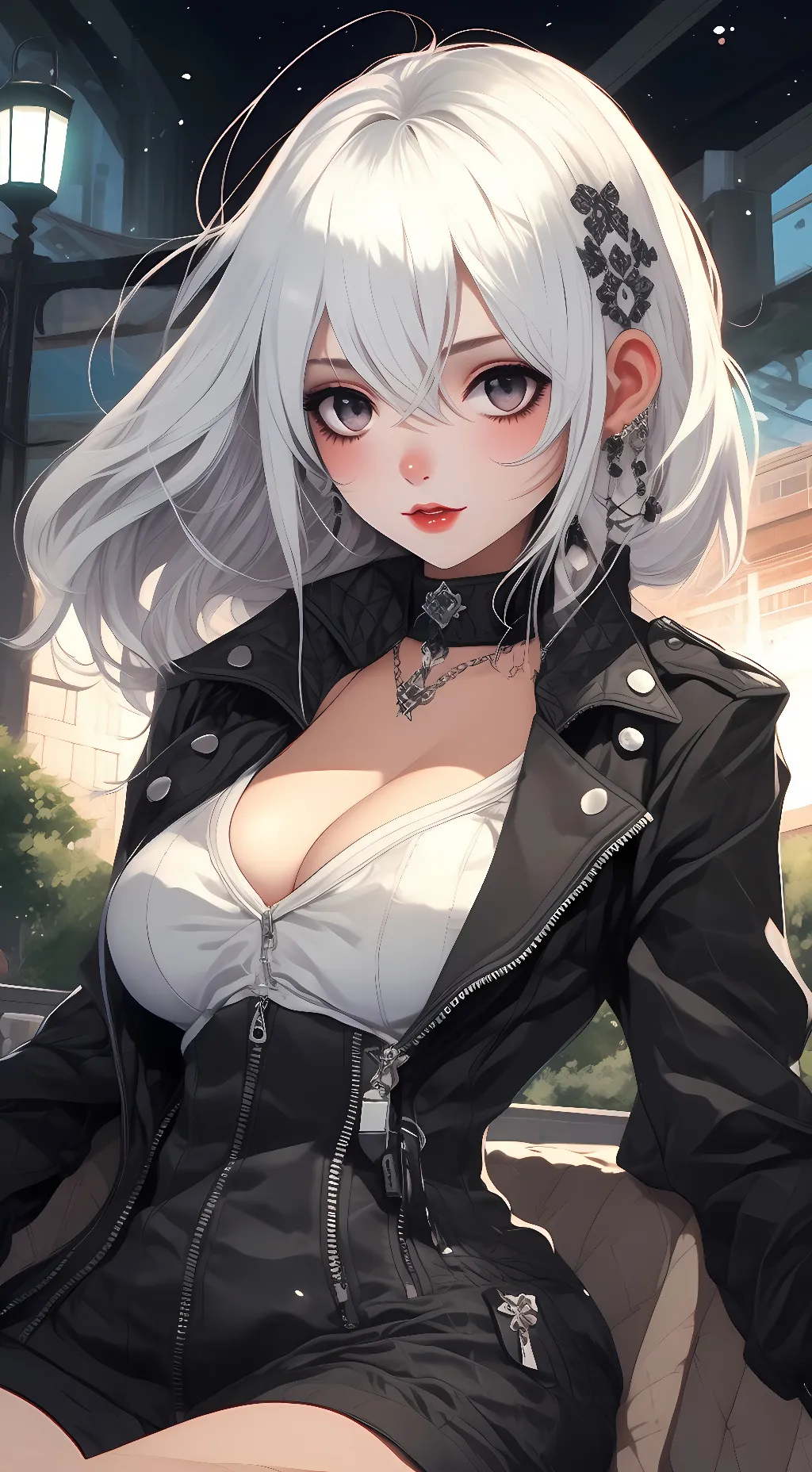 ai character: Sophia Harris background