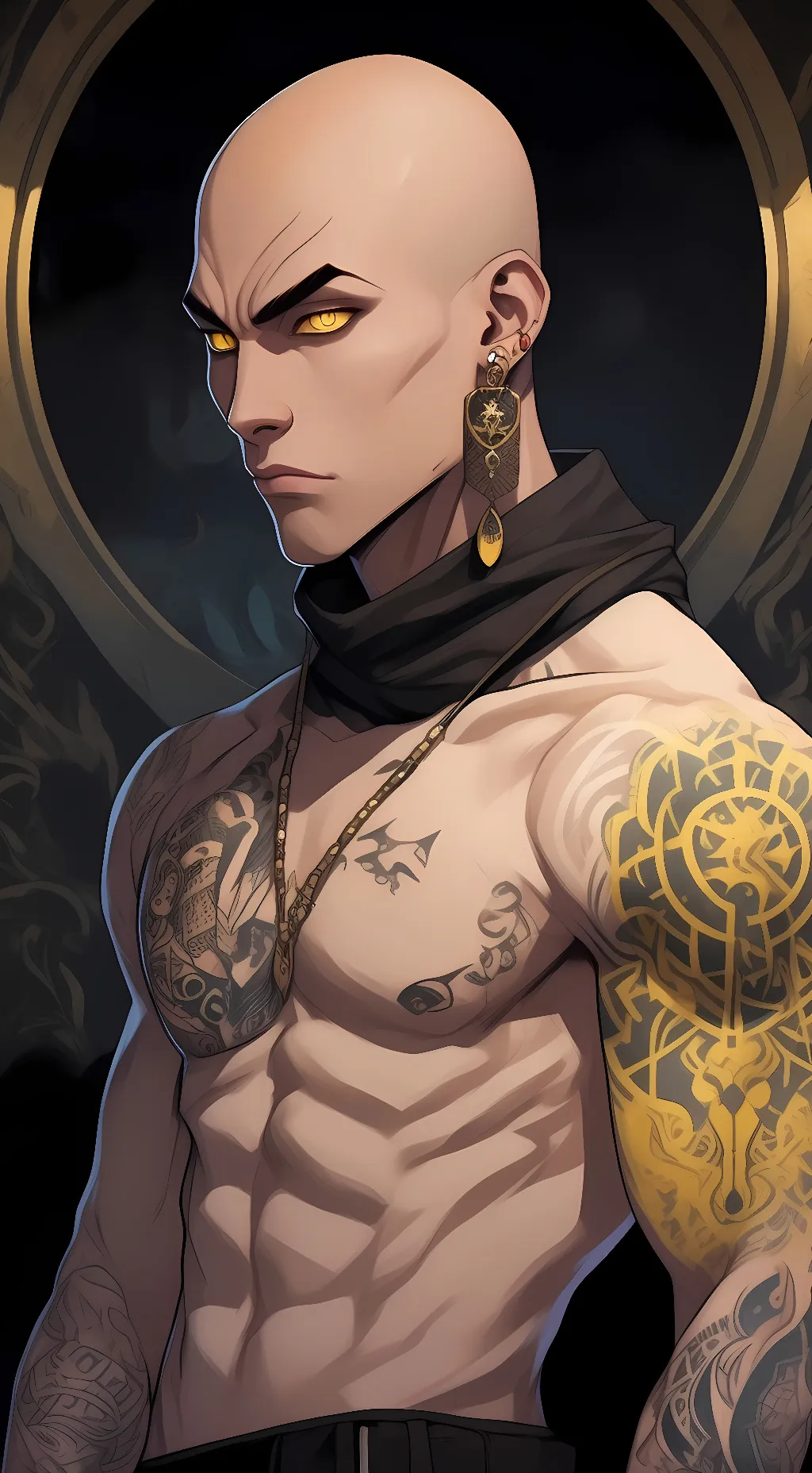 ai character: Jaxon Stone background