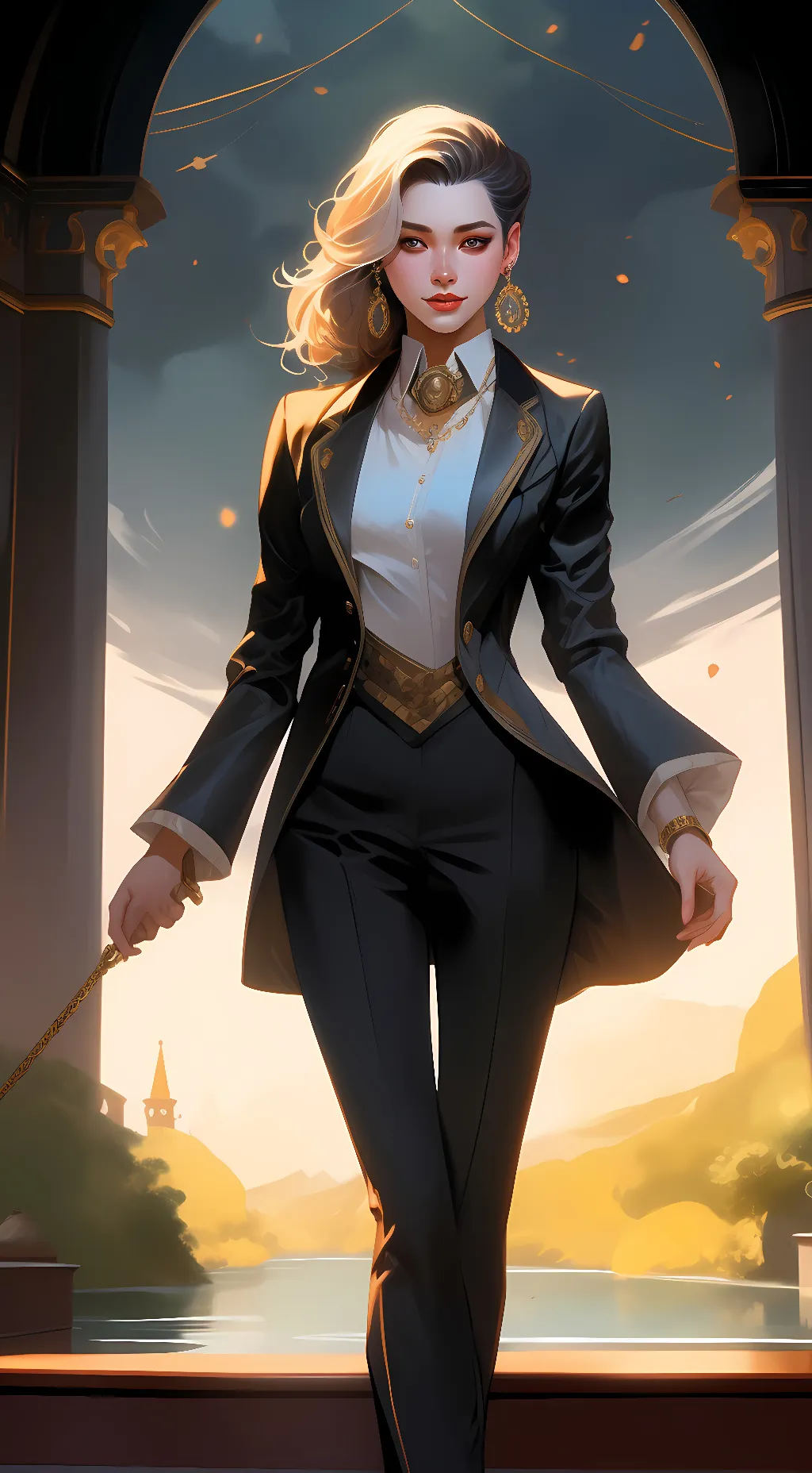 ai character: Gabby  background