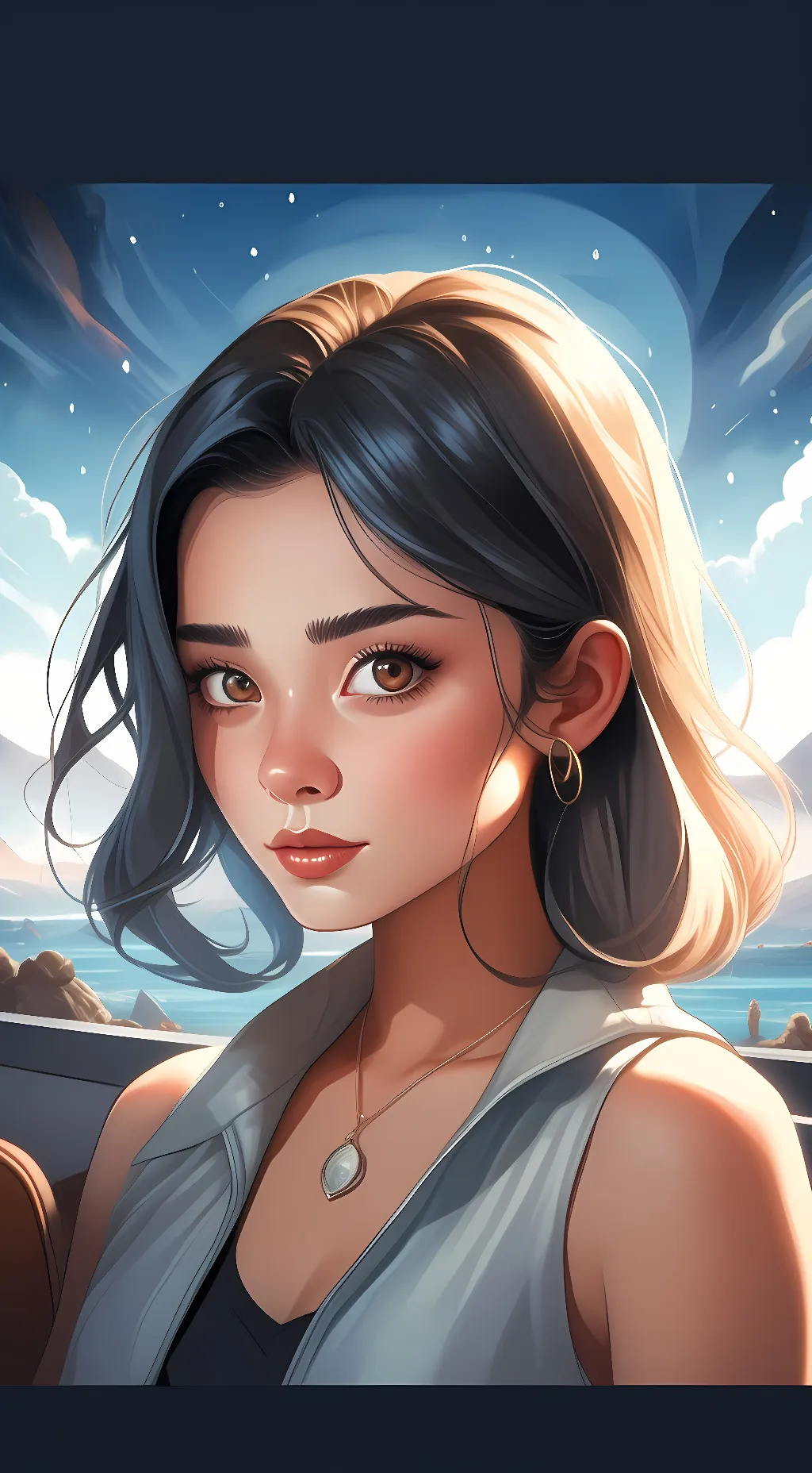 ai character: Audrey background