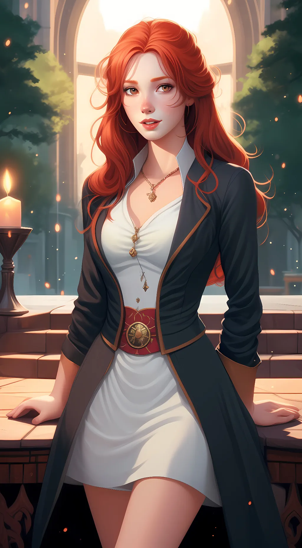 ai character: Molly Laurier background
