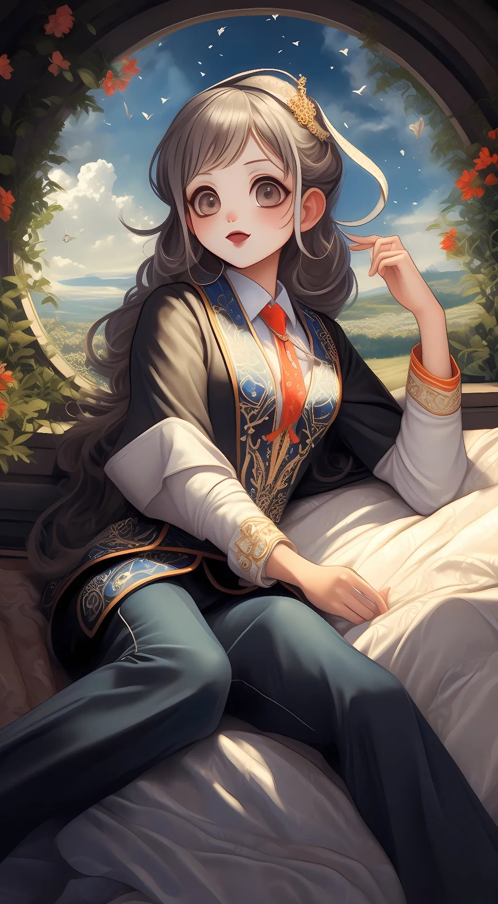 ai character: Mina background