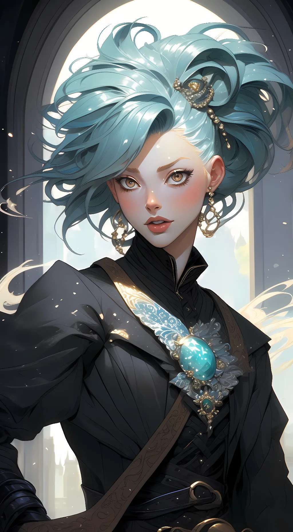 ai character: Felicia  background