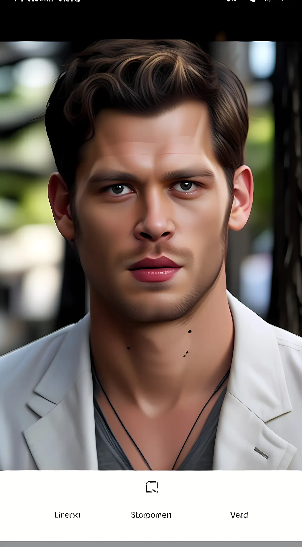 ai character: Klaus Mikaelson  background