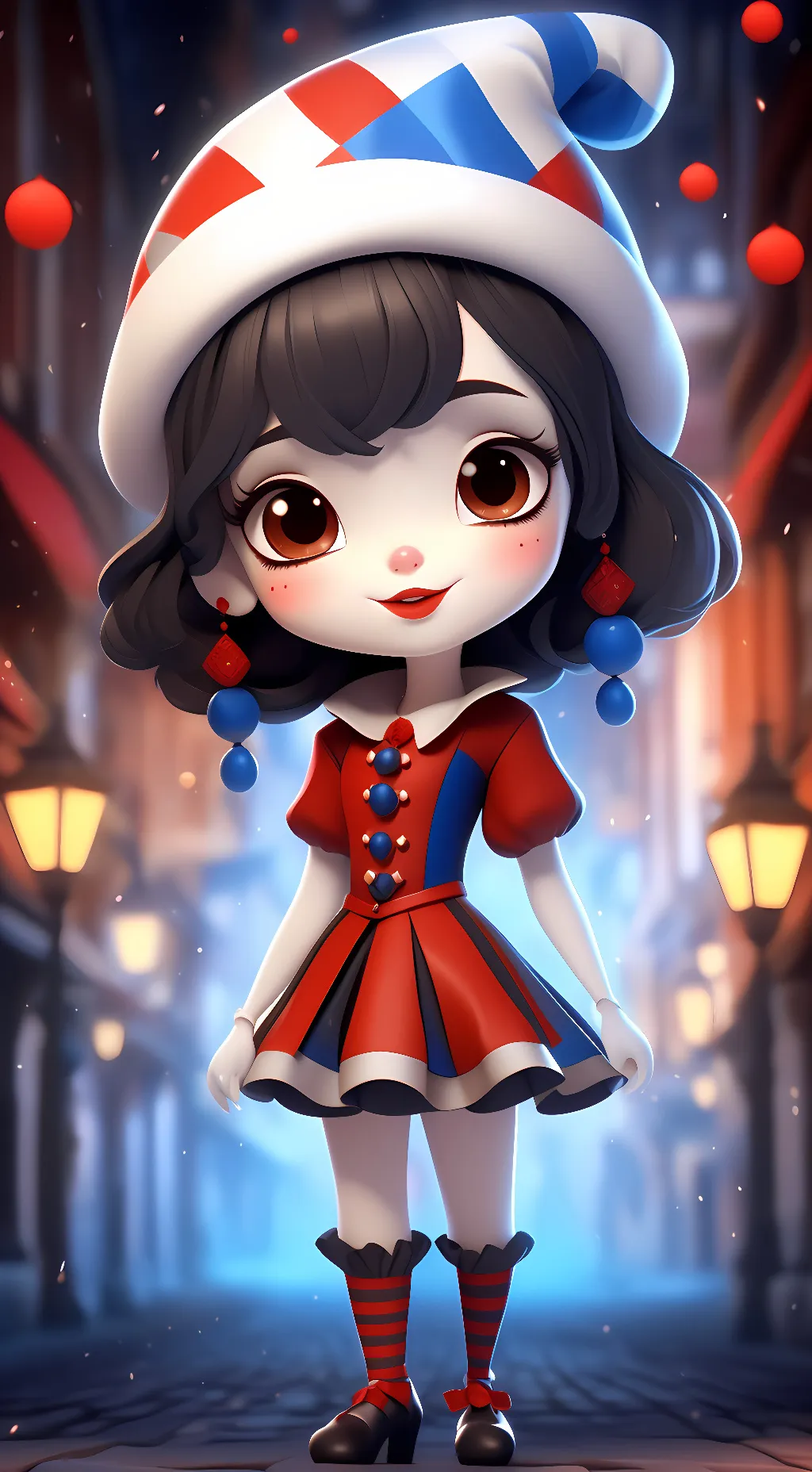 ai character: Pomni background