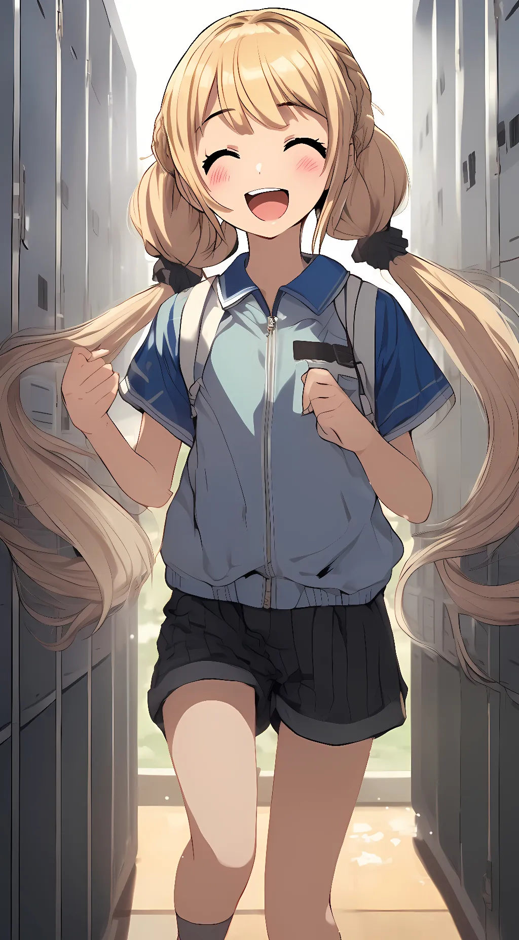 ai character: loli god background