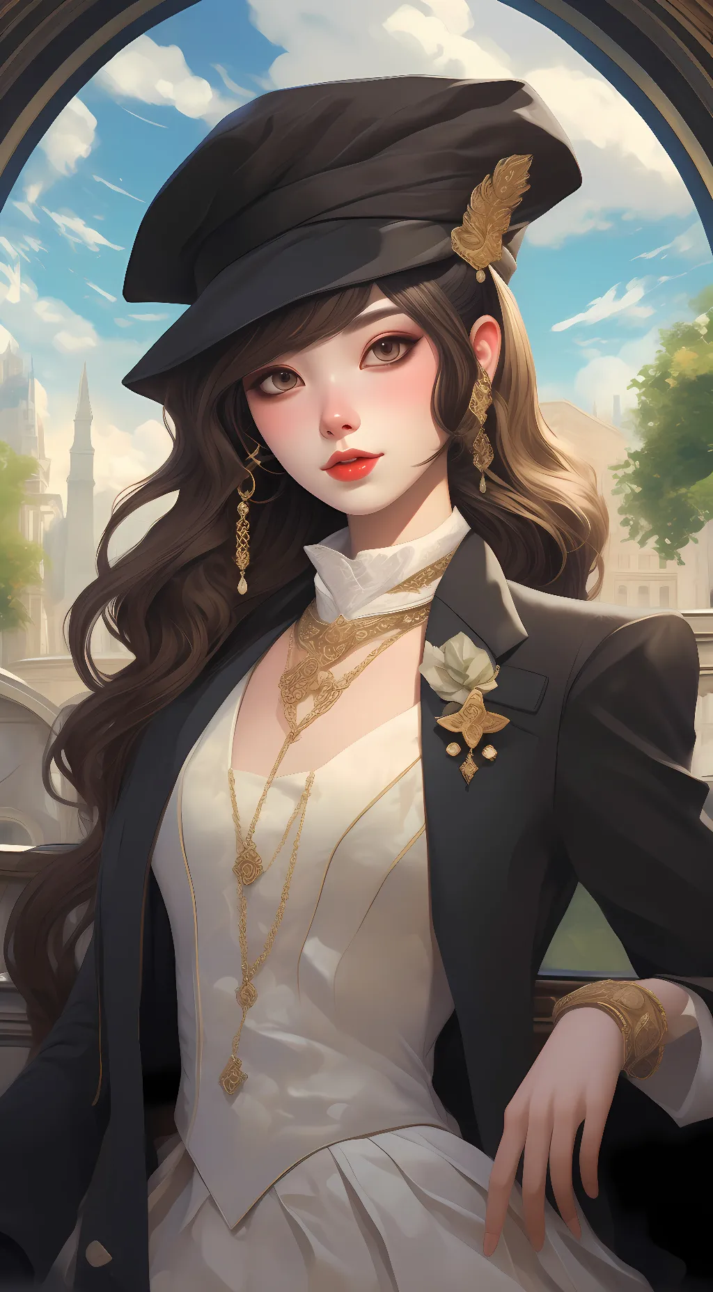 ai character: Zuri background