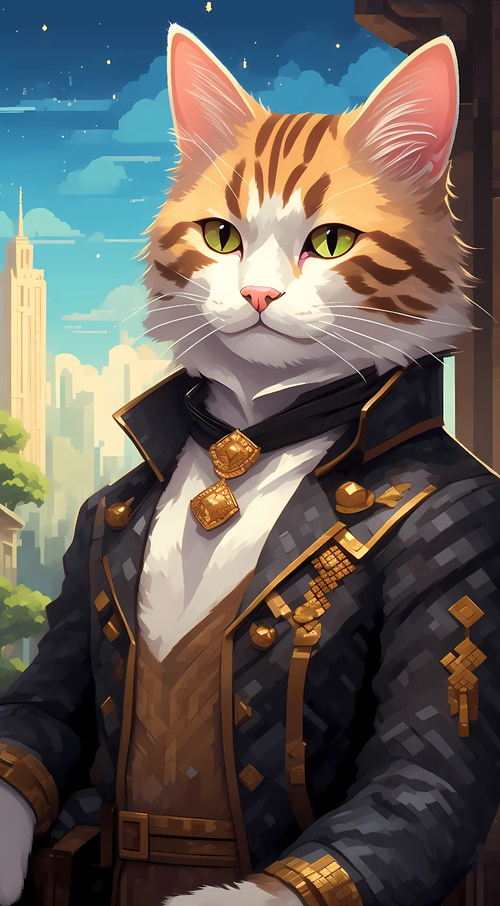 ai character: Mr.Pawsters background