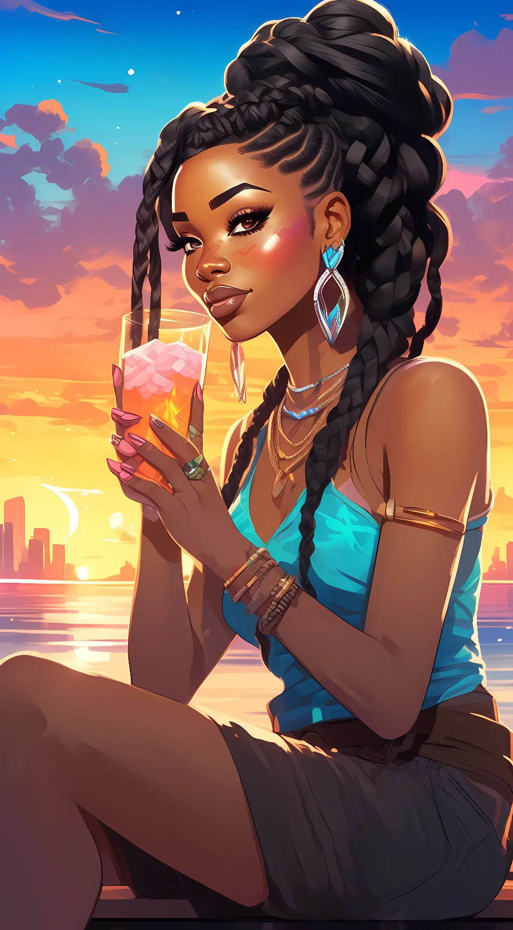 ai character: Mila background