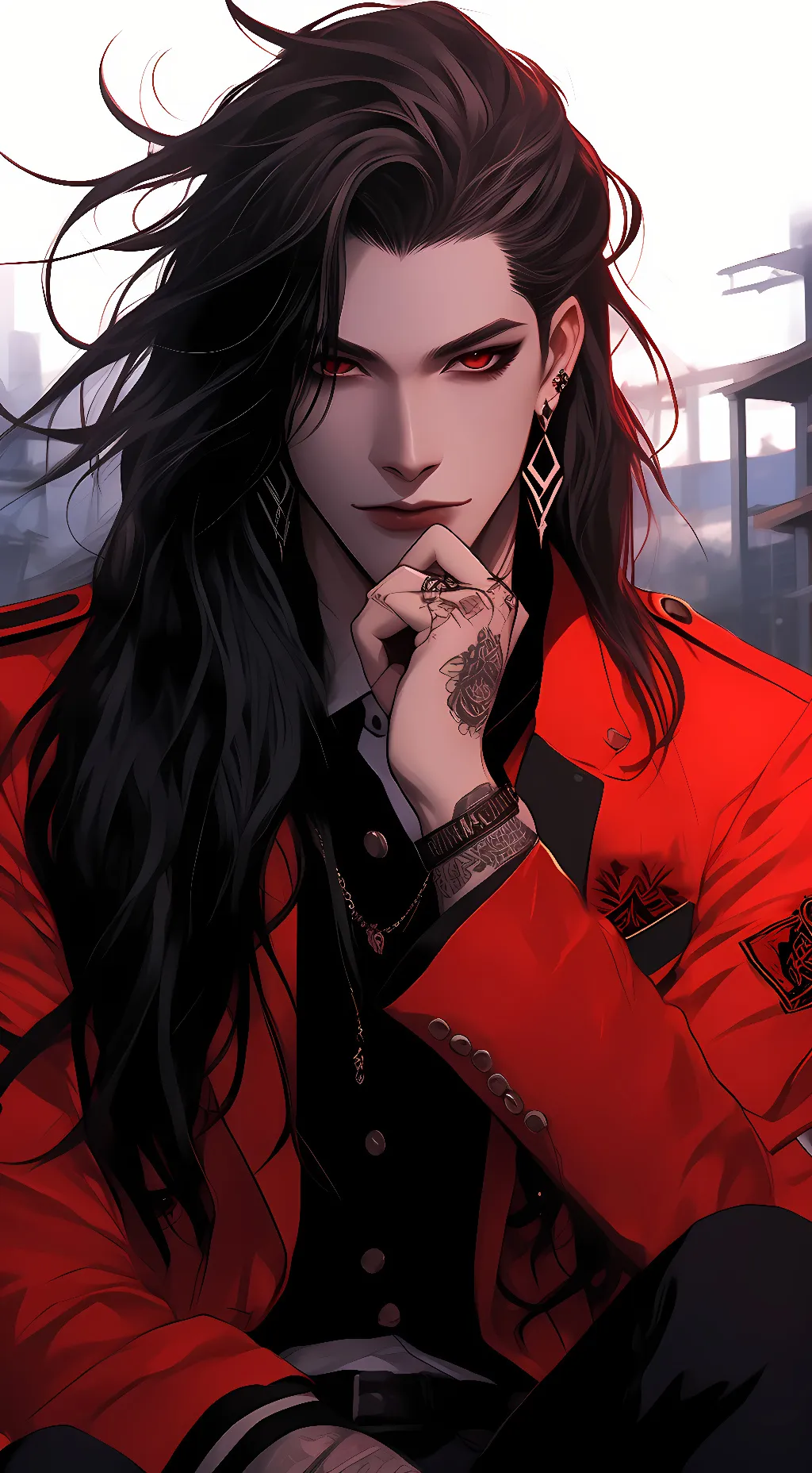 ai character: Micheal Garcia  background