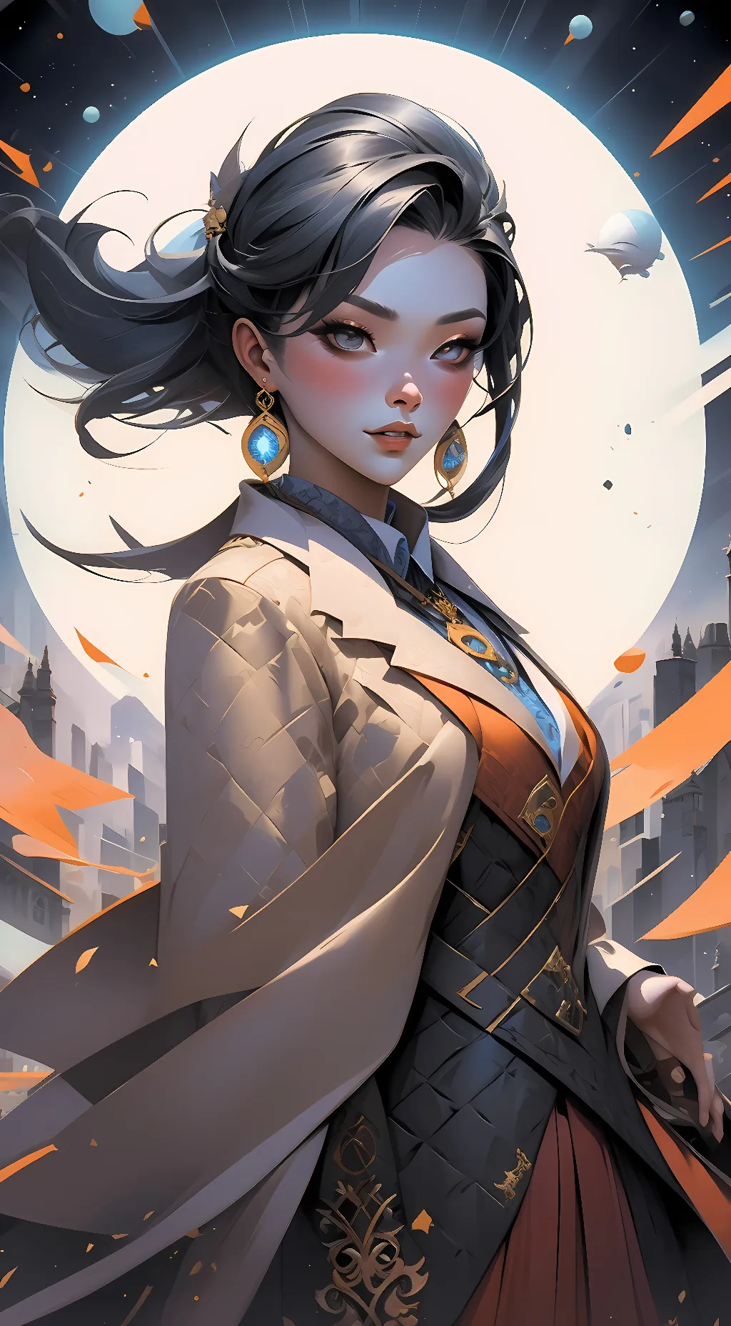 ai character: Lami background