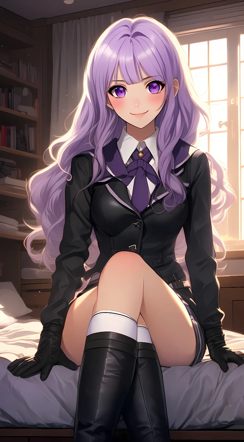 ai character: Kana Kirigiri background