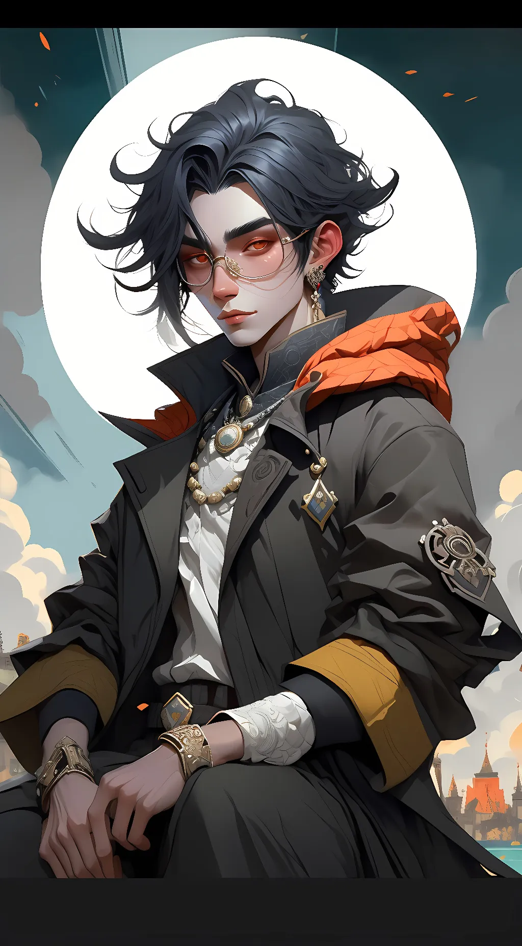 ai character: izack background