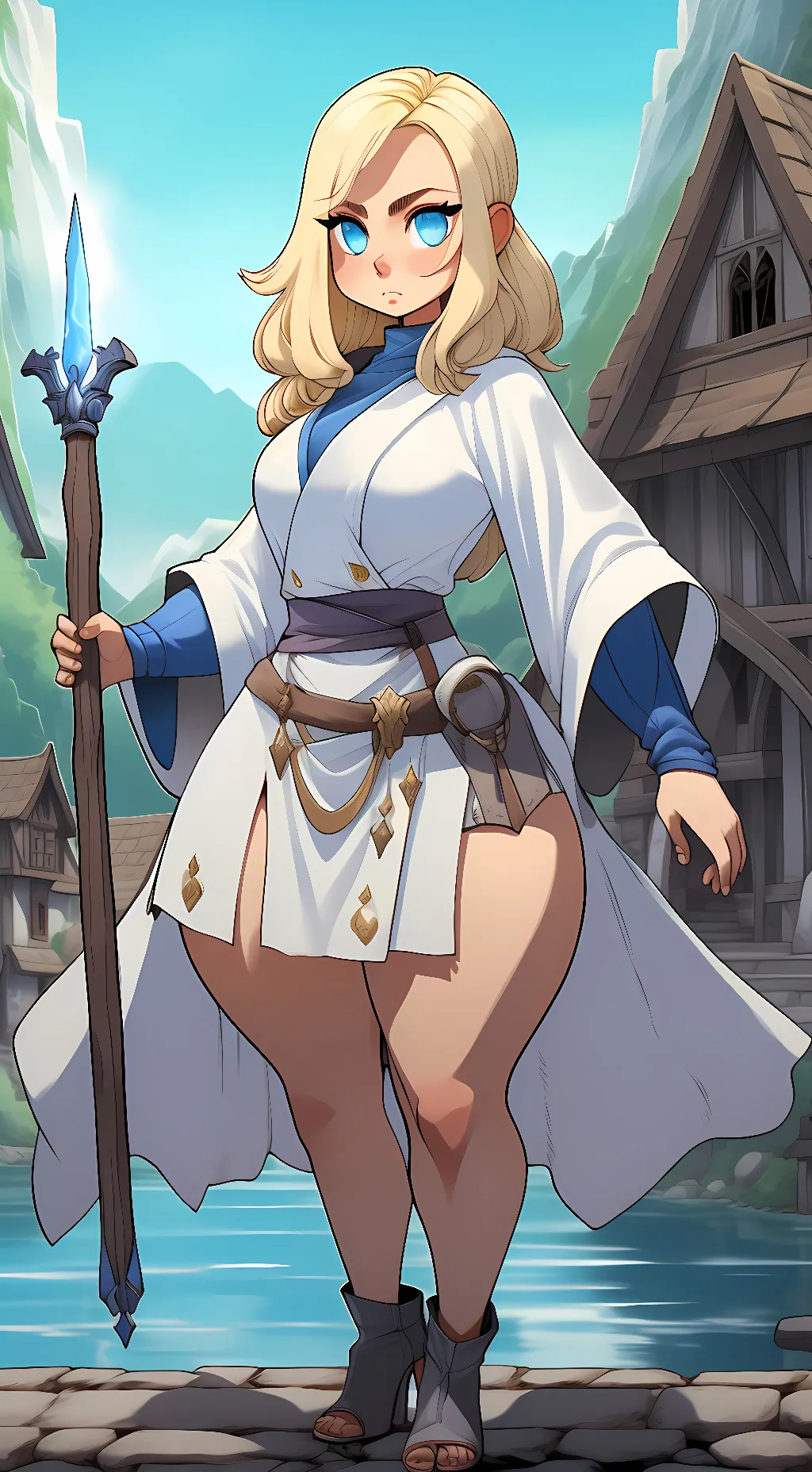 ai character: Freya background