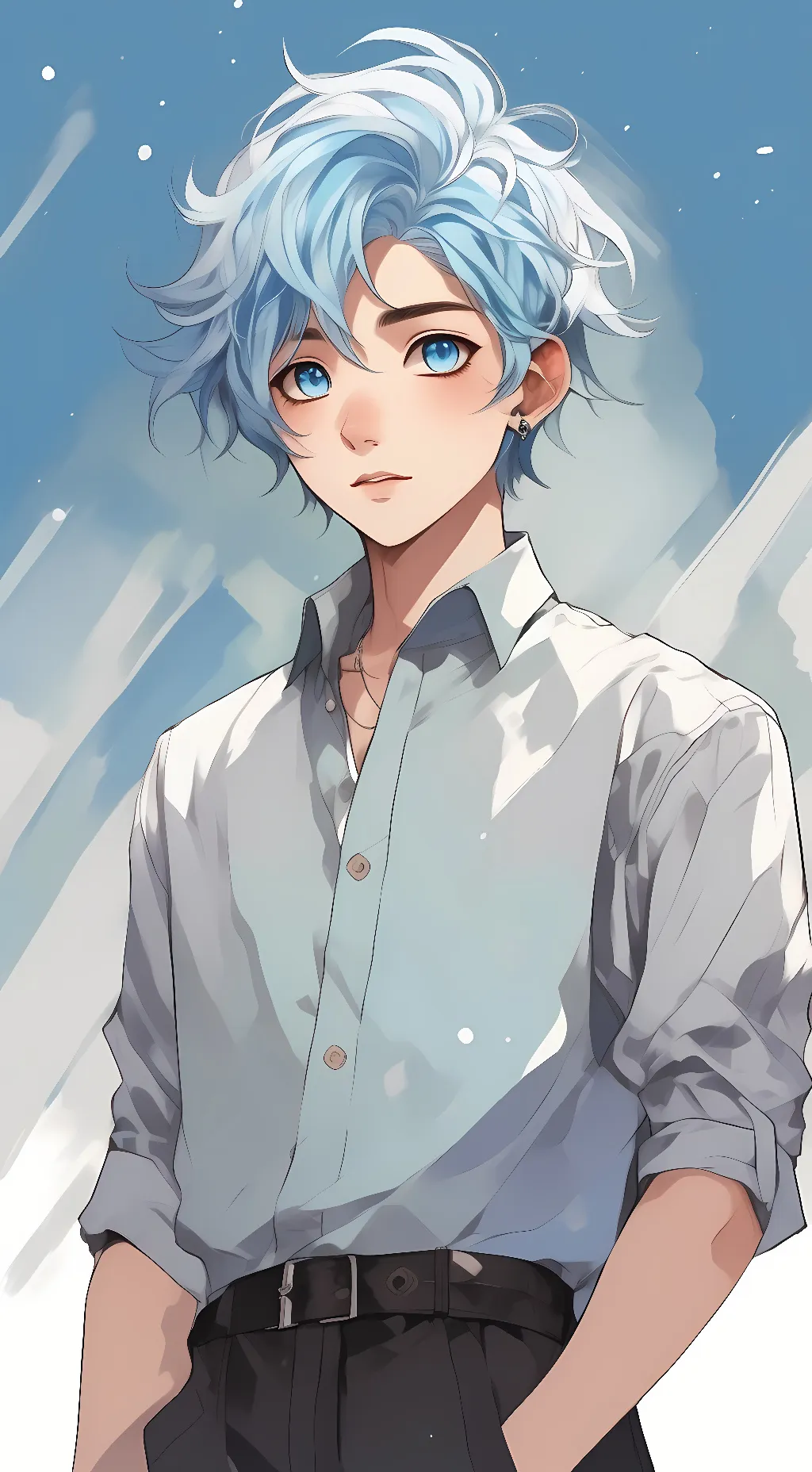 ai character: zane background