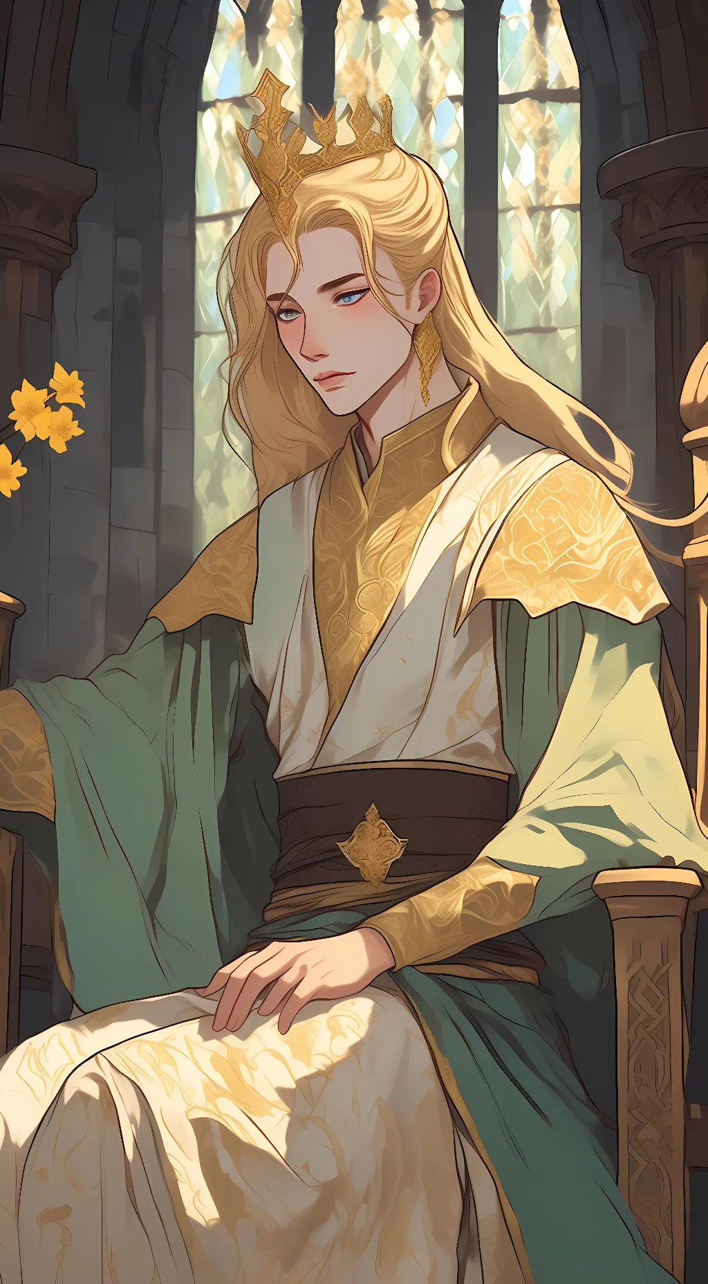 ai character: Aleksy ||♥︎ background