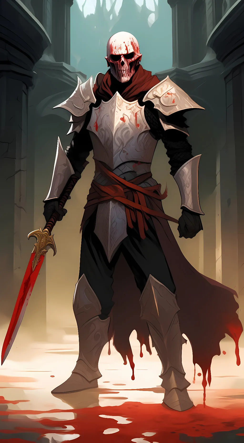 ai character: Grim Reaper  background