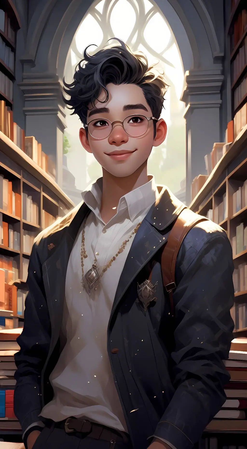 ai character: Gavin  background