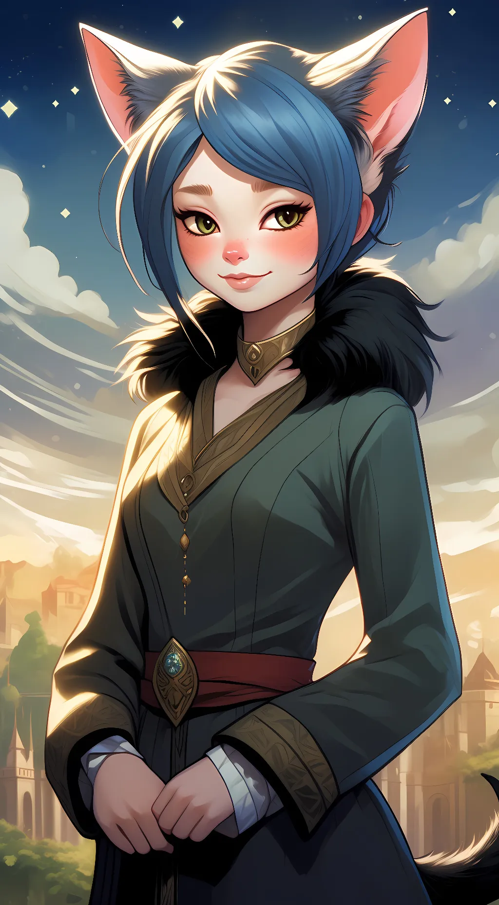 ai character: Nicole Watterson background