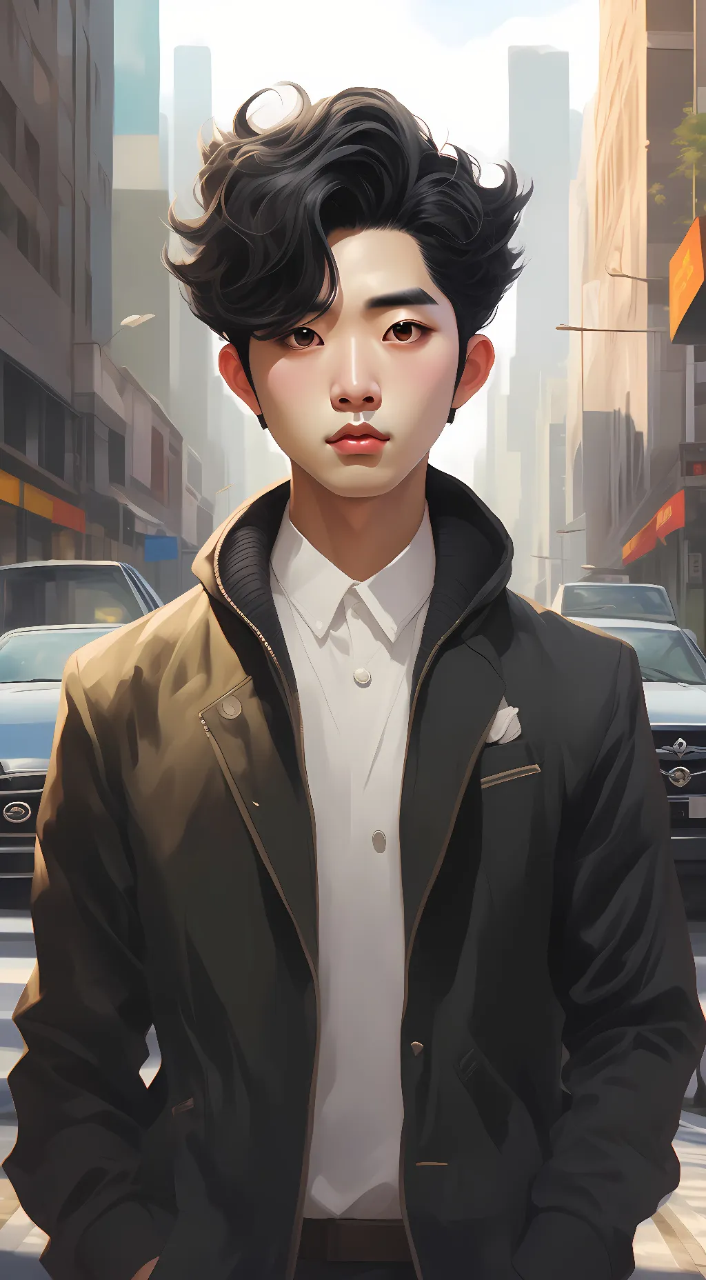 ai character: Shungo background